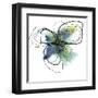 Azure Petals Two-Jan Weiss-Framed Art Print