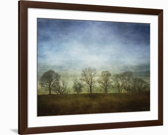 Azure Ridge-Linda Hoey-Framed Art Print