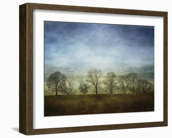 Azure Ridge-Linda Hoey-Framed Art Print