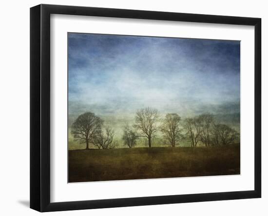 Azure Ridge-Linda Hoey-Framed Art Print