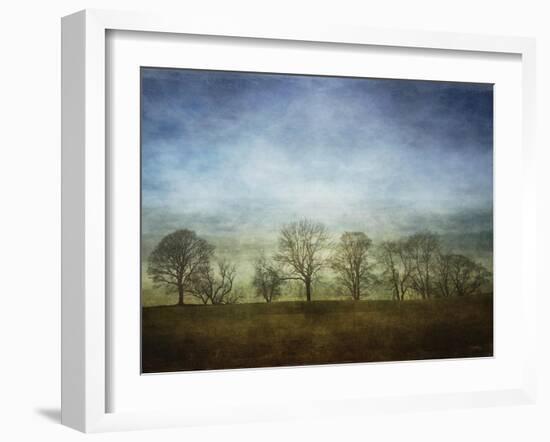 Azure Ridge-Linda Hoey-Framed Art Print