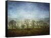 Azure Ridge-Linda Hoey-Framed Stretched Canvas