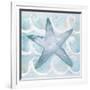 Azure Sea Creatures I-Elizabeth Medley-Framed Art Print