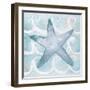 Azure Sea Creatures I-Elizabeth Medley-Framed Art Print