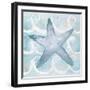 Azure Sea Creatures I-Elizabeth Medley-Framed Art Print