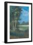 Azure Sky I-Linda Wacaster-Framed Premium Giclee Print