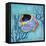 Azure Tropical Fish I-Paul Brent-Framed Stretched Canvas