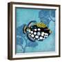 Azure Tropical Fish III-Paul Brent-Framed Art Print