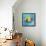 Azure Tropical Fish V-Paul Brent-Framed Stretched Canvas displayed on a wall