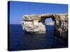 Azure Window, Dwejra Bay, Gozo, Malta, Mediterranean, Europe-Hans Peter Merten-Stretched Canvas
