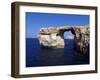 Azure Window, Dwejra Bay, Gozo, Malta, Mediterranean, Europe-Hans Peter Merten-Framed Photographic Print