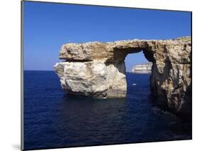 Azure Window, Dwejra Bay, Gozo, Malta, Mediterranean, Europe-Hans Peter Merten-Mounted Photographic Print