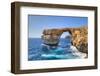 Azure Window, Famous Stone Arch on Gozo Island, Malta.-RobWilson-Framed Photographic Print