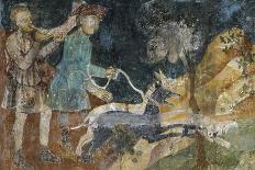 Hunting Scenes, 1292-Azzo of Masetto-Framed Stretched Canvas