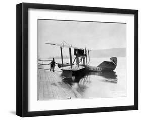 B-1 pusher flying boat-null-Framed Art Print