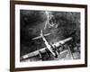 B-17 Bomber During the First Big Raid on Germany by the U.S. 8th Air Force-null-Framed Photo