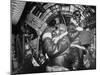 B-17 Flying Fortress Bomber During Bombing Raid Launched by US 8th Bomber Command from England-Margaret Bourke-White-Mounted Photographic Print