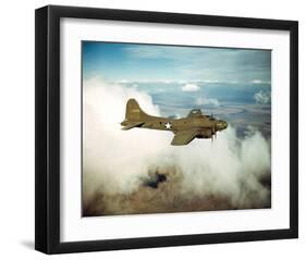 B-17 Flying Fortress Bomber-null-Framed Art Print