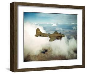 B-17 Flying Fortress Bomber-null-Framed Art Print