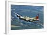 B-17 Flying Fortress Flying over Concord, California-Stocktrek Images-Framed Photographic Print