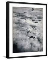B-17 Flying Fortresses of Usaaf, 1944-null-Framed Giclee Print