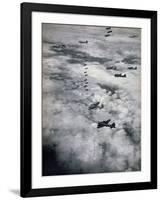 B-17 Flying Fortresses of Usaaf, 1944-null-Framed Giclee Print