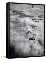 B-17 Flying Fortresses of Usaaf, 1944-null-Framed Stretched Canvas