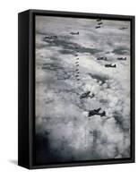 B-17 Flying Fortresses of Usaaf, 1944-null-Framed Stretched Canvas