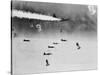 B-17 Planes Flying-null-Stretched Canvas
