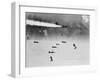 B-17 Planes Flying-null-Framed Photographic Print