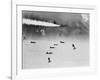 B-17 Planes Flying-null-Framed Photographic Print