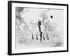 B-17'S in Formation-null-Framed Photographic Print