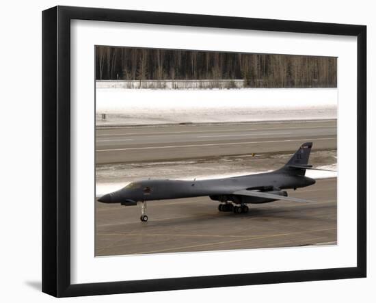 B-1B Lancer-Stocktrek Images-Framed Premium Photographic Print