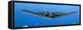 B-2 Spirit Soars Through the Sky after a Refueling Mission-Stocktrek Images-Framed Stretched Canvas