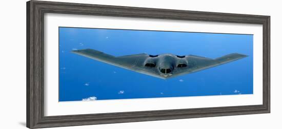 B-2 Spirit Soars Through the Sky after a Refueling Mission-Stocktrek Images-Framed Photographic Print