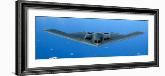 B-2 Spirit Soars Through the Sky after a Refueling Mission-Stocktrek Images-Framed Photographic Print