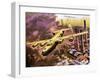 B-24 Liberator Bombers Doing Service in World War Ii-Graham Coton-Framed Giclee Print