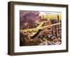 B-24 Liberator Bombers Doing Service in World War Ii-Graham Coton-Framed Giclee Print