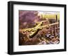 B-24 Liberator Bombers Doing Service in World War Ii-Graham Coton-Framed Giclee Print