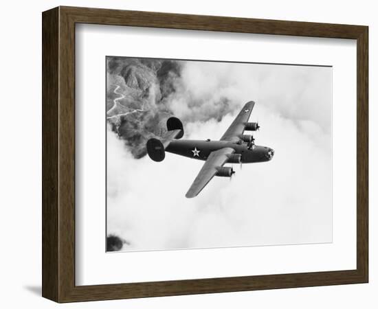 B-24 Liberator Flying-Philip Gendreau-Framed Photographic Print