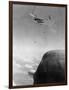 B-26 Bomber Dropping Bombs-null-Framed Photographic Print