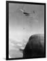 B-26 Bomber Dropping Bombs-null-Framed Photographic Print