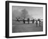B-29 at Chinese Base, Revving Giant Propellers as it Prepares to Bomb Japan-Bernard Hoffman-Framed Photographic Print