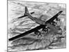 B-29 Flying over Japan's Countryside-null-Mounted Photographic Print