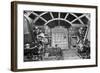 B-29 heavy bomber Flight Deck-null-Framed Art Print