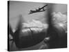 B-29's in Flight and Above Clouds on Bombing Mission over the Marianas During Ww Ii-Loomis Dean-Stretched Canvas