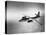 B-45 Bomber in Flight-null-Stretched Canvas