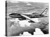 B-47 Boeing Stratojet in Flight-null-Stretched Canvas