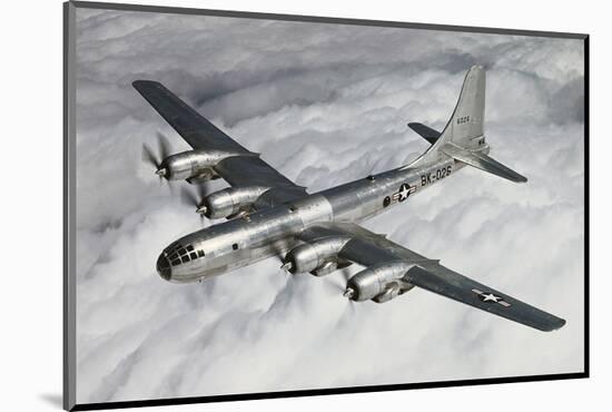 B-50A the Lucky Lady II-null-Mounted Art Print