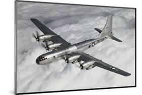 B-50A the Lucky Lady II-null-Mounted Art Print